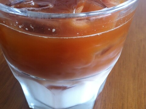 梨シロップでフルーティーコーヒー